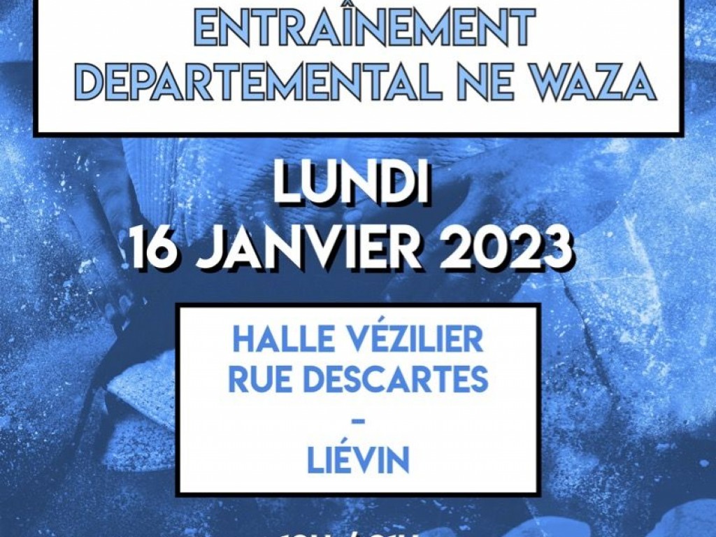 Image de l'actu 'Entraînement NE WAZA le 16 janvier à Liévin'