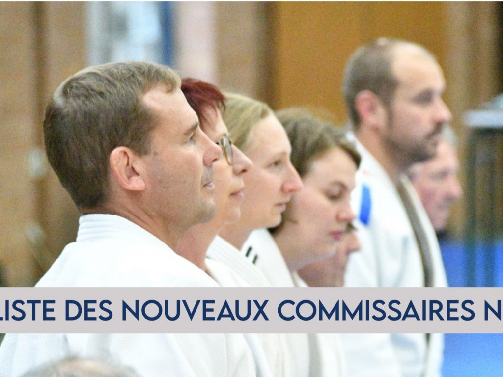 Image de l'actu 'Liste des nouveaux commissaires N1'