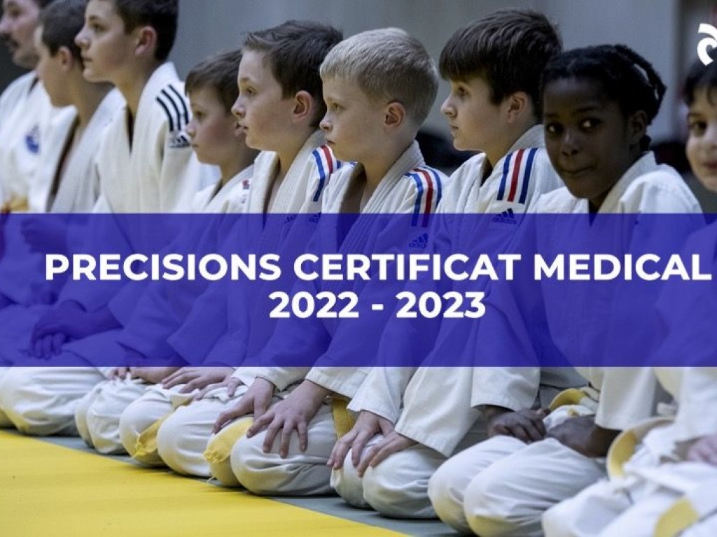 Image de l'actu 'Précisions certificat médical Septembre 2022'
